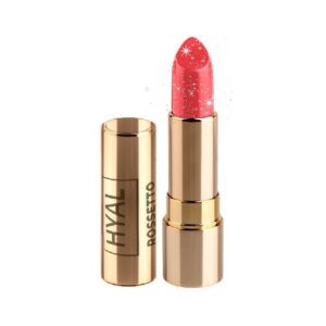 Hyaluron Glitzer Lippenstift – Korallrosa