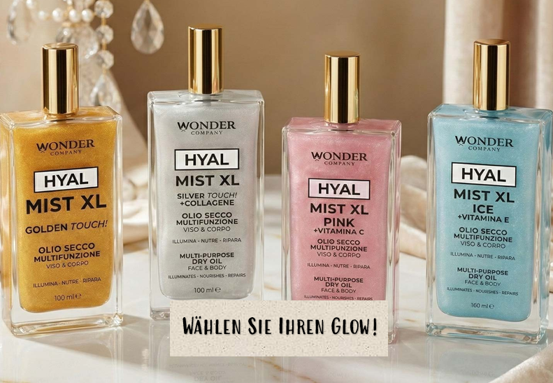Hyal Mist XL Multifunktions Trockenöl - Golden Touch! - 100ml – Bild 2