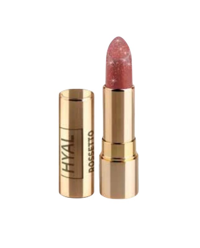 Hyaluron Glitzer Lippenstift – Nude Brown