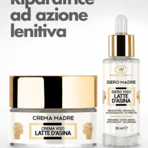 Gesichtsset Eselsmilch - Creme + Serum