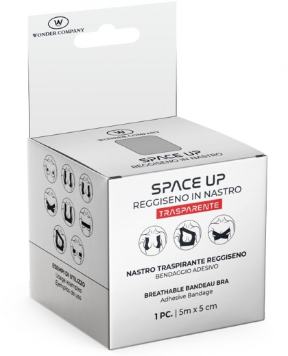 Space Up Boob Tape – Selbstklebendes Brustband - Transparent