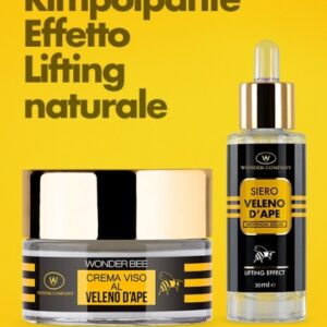 Wonder Bee Gesichtsset – Creme & Serum mit Bienengift
