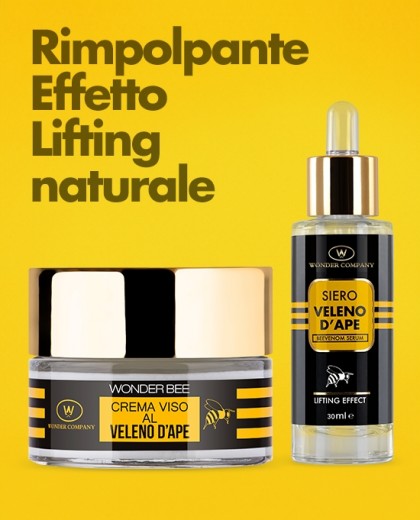Wonder Bee Gesichtsset – Creme & Serum mit Bienengift