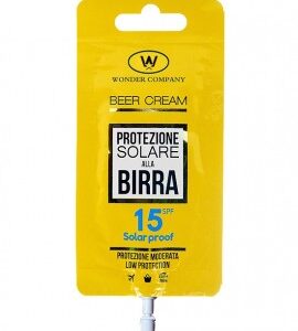 Beer Cream - Sonnencreme SPF 15 - 15ml Beutel